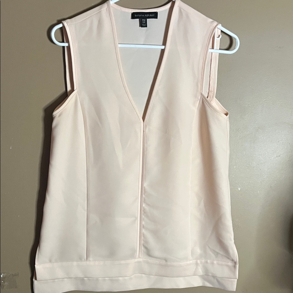 😄Light peachy colour top tunic vest Xs